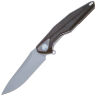 Нож Rike Knife Tulay сталь 154CM рукоять Black G10/Carbon Fiber