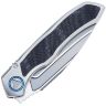 Нож Microtech Anax сталь M390 рукоять Titanium/Carbon Fiber (190C-7CFITI)