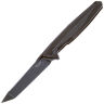 Нож Rike Knife 1707T Blackwash сталь M390 рукоять Blackwash Ti