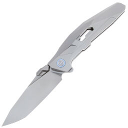 Нож Rike Knife Shadow T сталь M390 Tanto рукоять Gray Titanium